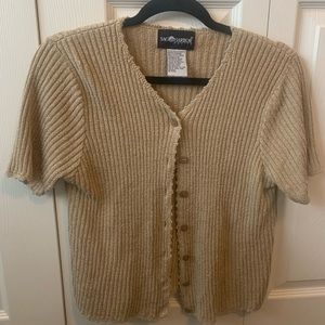 Sag Harbor short sleeved cardigan